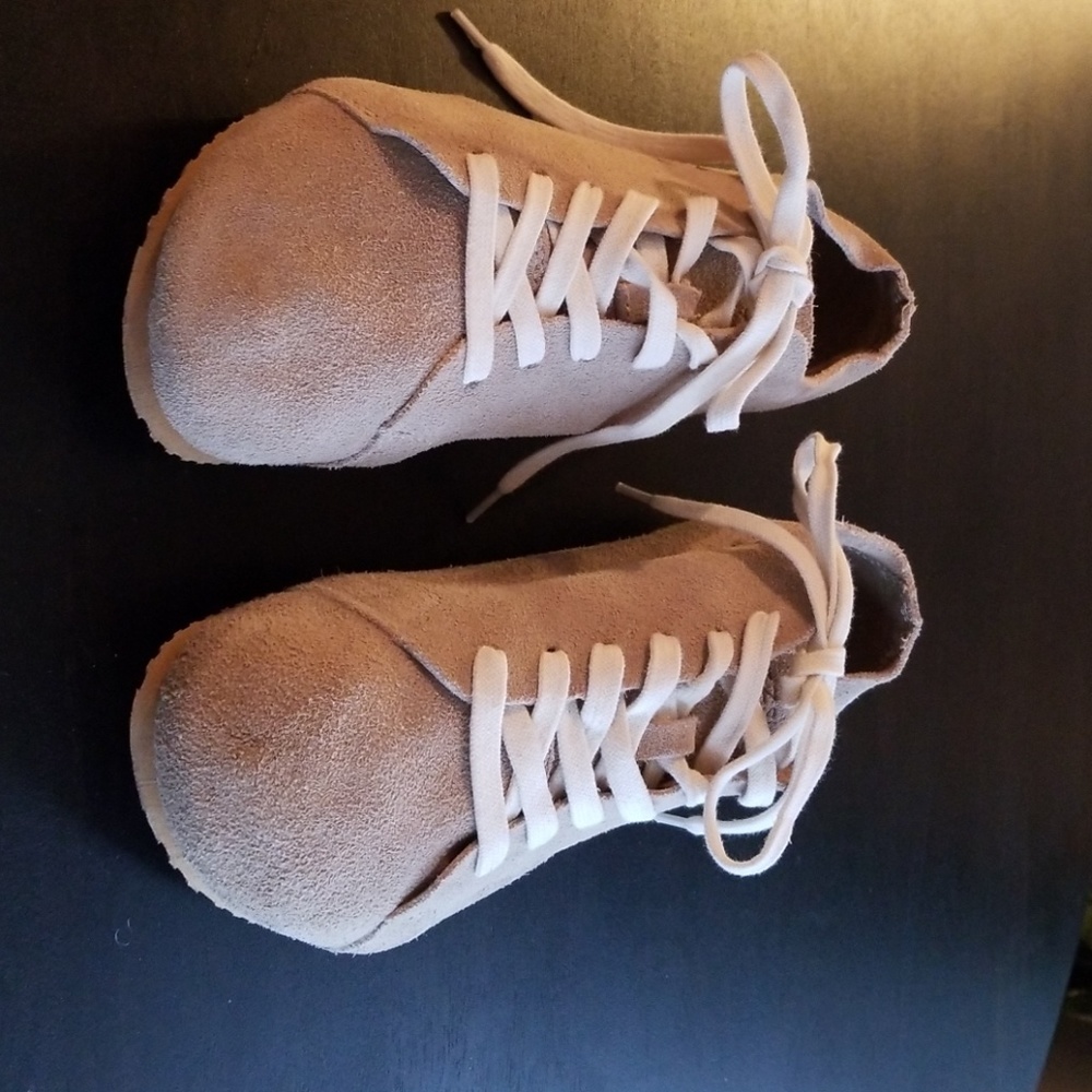 Suede OTZ Lace Ups, Pilgrim